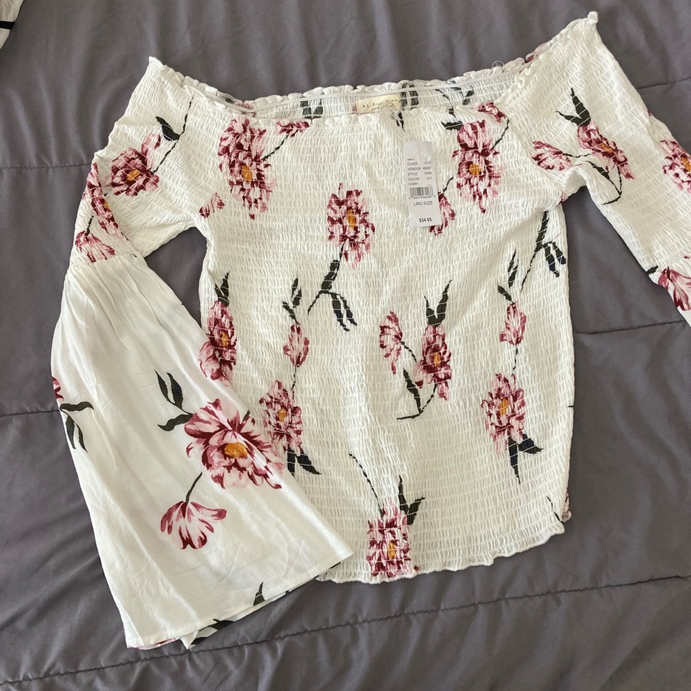 Floral long sleeve